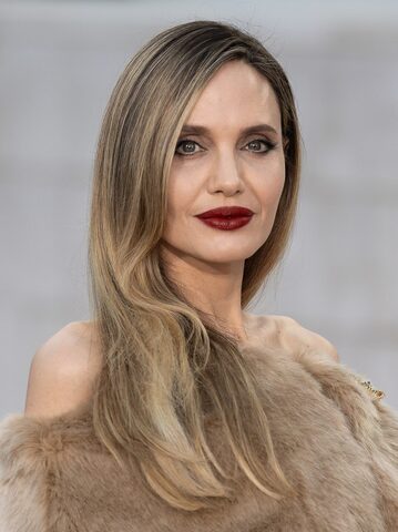 Portrait of Angelina Jolie.