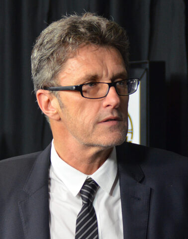 Portrait of Paweł Pawlikowski.