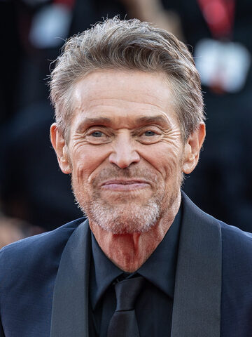 Portrait of Willem Dafoe.